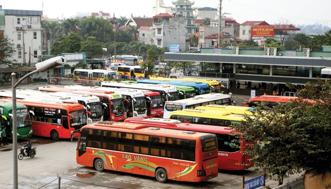 Nơi bến xe văn minh như sân bay Bến xe Nước Ngầm vừa được mở rộng lên gần 20 nghìn m2 (diện tích lớn ở khu vực Hà Nội), với công suất 700-800 lượt/ngày.