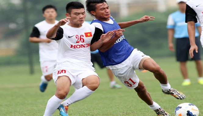 Mộng bá vương của U23 VN ở SEA Games 28 Các cầu thủ ĐT Olympic VN sẽ phải vào tới chung kết SEA Games 28 trước khi đăng quang tại SEA Games 29. Ảnh: VSI.