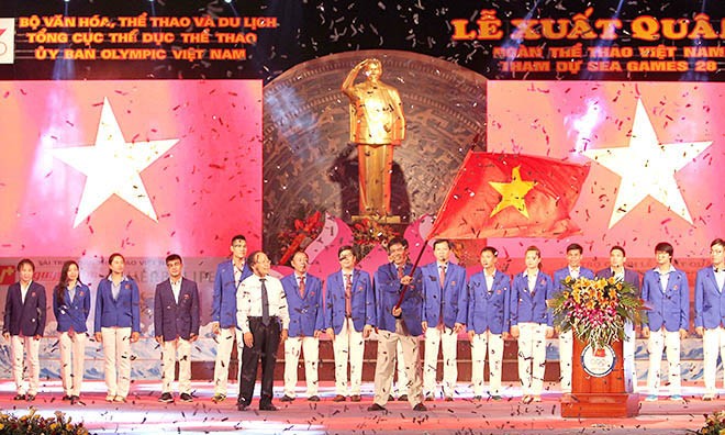 Xuất quân dự SEA Games 28, đoàn Việt Nam quyết giành 65 HCV Xuất quân dự SEA Games 28, đoàn Việt Nam quyết giành 65 HCV