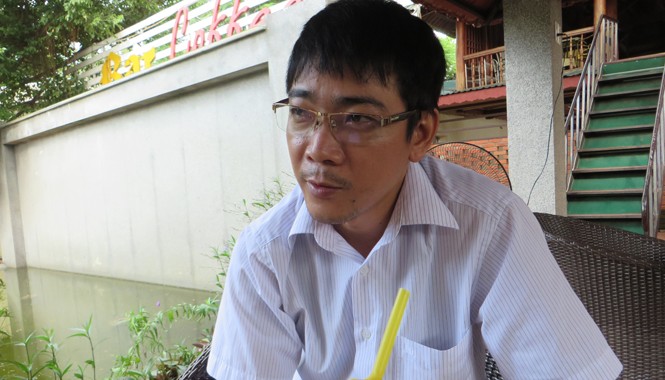 Vụ nhận thơ nổi tiếng: 'Tôi sẽ theo đến cùng để đòi quyền tác giả' Ngô Xuân Phúc - người nhận là tác giả bài thơ “Tổ quốc gọi tên”.