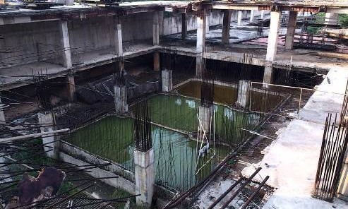 Hà Nội: Yêu cầu làm rõ tình trạng 'đắp chiếu' dự án Usilk City Dự án Usilk City đã chậm tiến độ bàn giao nhà lên tới hơn 3 năm. Ảnh: Vnexpress