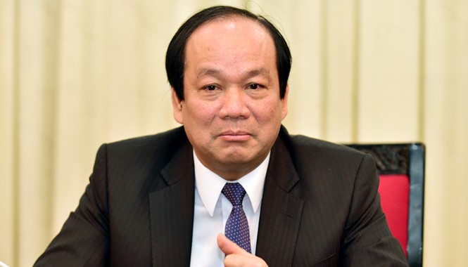 Đánh võng, cửa quyền là không được Tân Bộ trưởng, Chủ nhiệm VPCP Mai Tiến Dũng trao đổi với báo Tiền Phong, ngày 10/4.