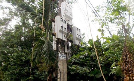 Công nhân bị điện giật chết khi nâng cấp đường dây Trụ điện xảy ra vụ việc