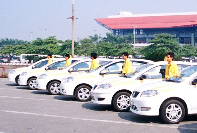 Doanh nghiệp taxi phải có tối thiểu 200 xe Ảnh minh họa