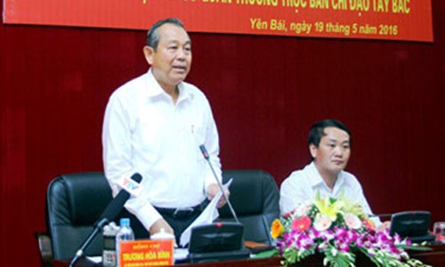 Phó Thủ tướng yêu cầu báo cáo xả thải Phó Thủ tướng Trương Hòa Bình. Ảnh: VOV