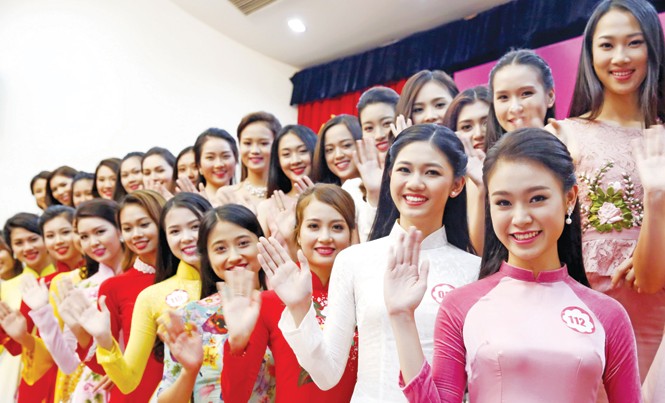 Đã nhìn thấy chung kết HHVN 2016 không dễ đoán kết quả 32 thí sinh vào chung khảo phía Bắc. Ảnh: Hồng Vĩnh.