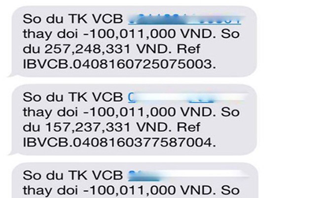 Hoang mang nửa tỷ đồng 'bốc hơi' khỏi tài khoản ngân hàng Tiền trong tài khoản “bốc hơi” khi chị Hương đang ngủ.