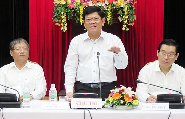 Thành ủy Đà Nẵng nói về việc 'thu hồi nhà trăm tuổi làm bãi đậu xe' Phó Bí thư thường trực Thành ủy Đà Nẵng Võ Công Trí. Ảnh: Infonet