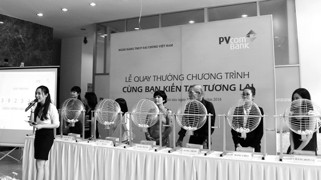 PVcomBank quay thưởng “Cùng bạn kiến tạo tương lai” PVcomBank quay thưởng “Cùng bạn kiến tạo tương lai”