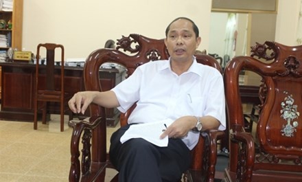 'Rút kinh nghiệm' có được không? Ông Võ Tá Đinh- Giám đốc Sở TN&MT Hà Tĩnh. Ảnh: Báo Tài nguyên và Môi trường