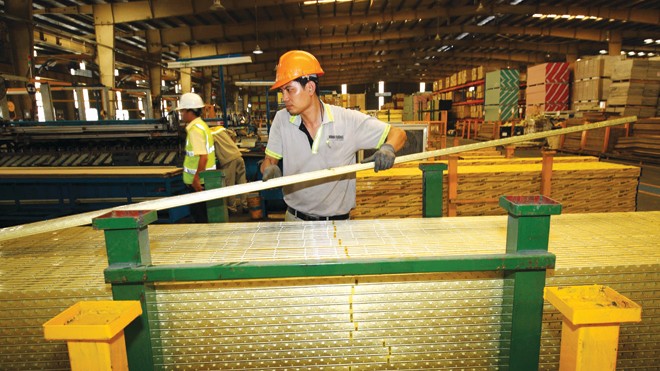 Vĩnh Tường 25 năm: Thành công từ chiến lược đến văn hóa doanh nghiệp Vĩnh Tường giữ hơn 50% thị phần nội địa ngành trần và tường ngăn thạch cao. Ảnh: Quý Hòa.