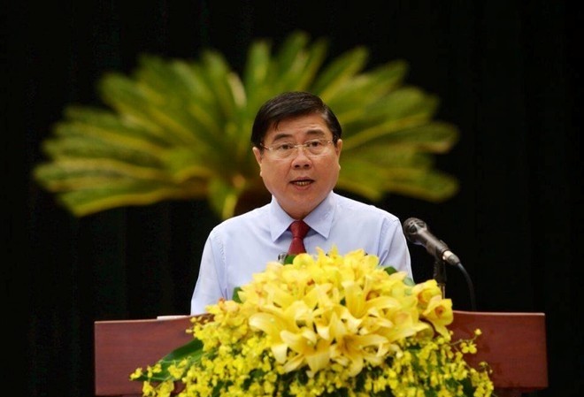 TPHCM đề xuất lập Sở An toàn vệ sinh thực phẩm Chủ tịch UBND TPHCM Nguyễn Thành Phong