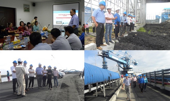 Nhiệt điện Duyên Hải 1 mở cửa để người dân giám sát Duyên Hải 1 mời đại diện nhân dân địa phương vào kiểm tra môi trường nhà máy.