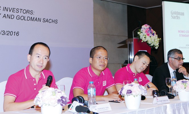 Từ căn phòng 20m2 đến startup lớn nhất Ðông Nam Á MoMo cùng đại diện Quỹ đầu tư Standard Chartered Private Equity và Ngân hàng đầu tư toàn cầu Goldman Sachs công bố kế hoạch đầu tư 600 tỷ đồng của hai nhà đầu tư này.