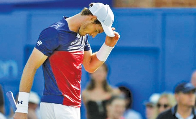 Murray gặp hạn trước thềm Wimbledon Murray gặp hạn trước thềm Wimbledon