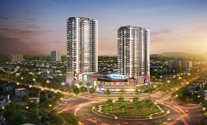 Vingroup ra mắt dự án căn hộ đẳng cấp Vinhomes Bắc Ninh Phối cảnh dự án Vinhomes Bắc Ninh.