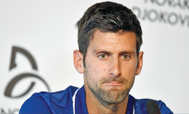 Djokovic thề trở lại mạnh mẽ Nole tuyên bố nghỉ thi đấu đến hết mùa giải 2017 nhằm hồi phục chấn thương và vực dậy tinh thần sau thời gian sa sút. Ảnh: GETTY IMAGES.