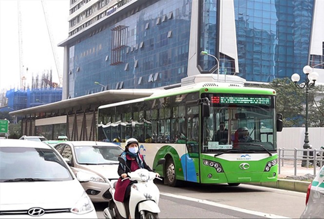 Buýt nhanh Hà Nội không giống chuẩn thế giới Buýt nhanh tại Hà Nội.