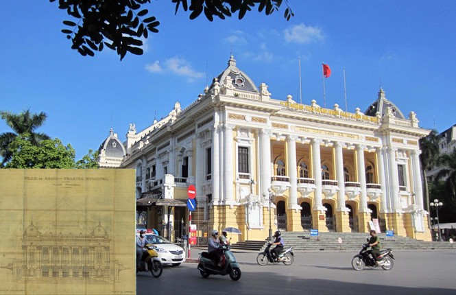 Dấu ấn kiến trúc Pháp trong lòng Hà Nội Dấu ấn kiến trúc Pháp trong lòng Hà Nội