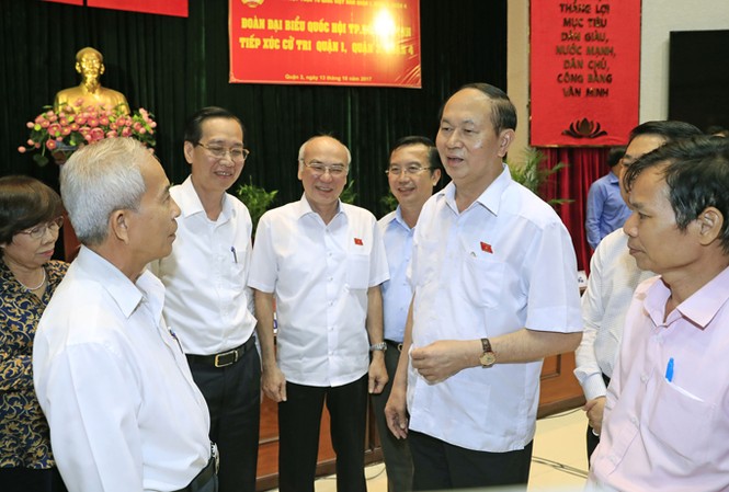 Chủ tịch nước Trần Đại Quang: Chống tham nhũng không có vùng cấm Chủ tịch nước Trần Đại Quang: Chống tham nhũng không có vùng cấm