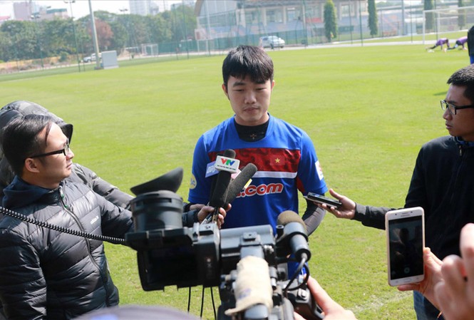 Thai-League hấp dẫn sao Việt Xuân Trường chia sẻ muốn được trải nghiệm chơi bóng tại Thai-League, sau thời gian không thành công tại K-League. Ảnh: VSI.