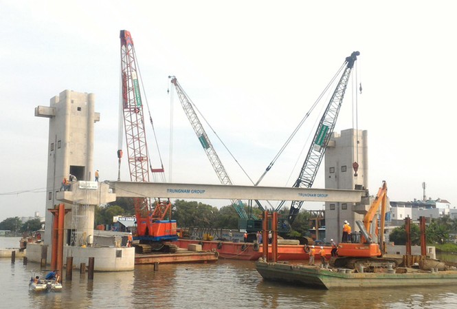 Quy hoạch vùng TPHCM: Thiếu cơ chế vận hành Dự án chống ngập 10.000 tỷ đồng ứng phó biến đổi khí hậu, phù hợp quy hoạch xây dựng vùng TPHCM vừa được chính phủ ban hành. Ảnh: Huy Thịnh.