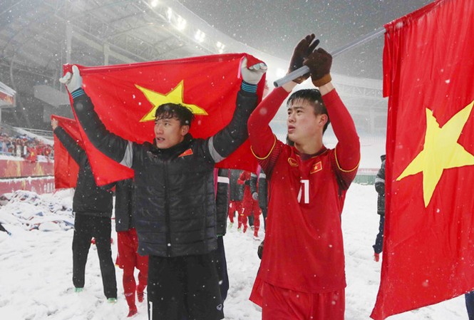 U23 Việt Nam chiến thắng trong lòng người dân Việt Nam U23 Việt Nam chiến thắng trong lòng người dân Việt Nam