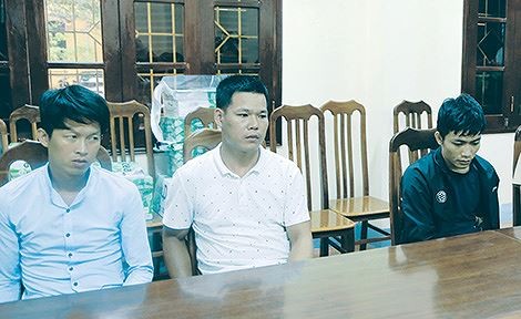 Lừa đảo đầu tư tài chính qua mạng Nhiều đối tượng lừa đảo đã bị lực lượng công an Lạng Sơn bắt giữ. Ảnh: Nguyễn Thái