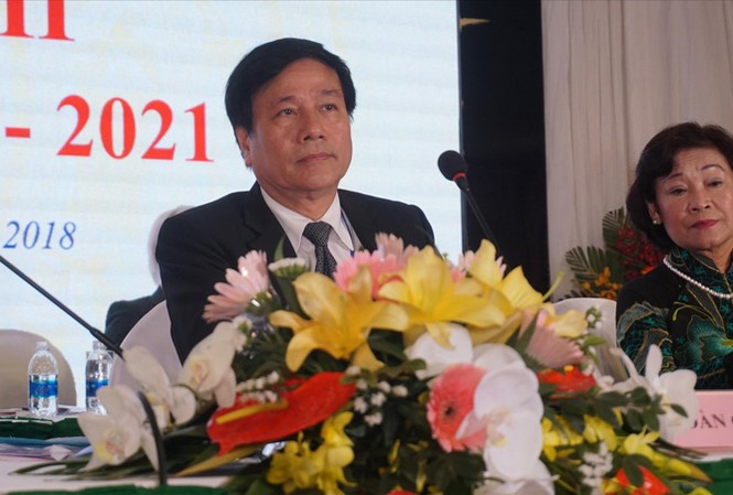 Tân Chủ tịch Hội Liên hiệp VHNT Hà Nội: Sẽ đặt hàng các tác phẩm lớn NSND Trần Quốc Chiêm đắc cử Chủ tịch Hội liên hiệp VHNT Hà Nội. Ảnh: Nguyên Khánh.