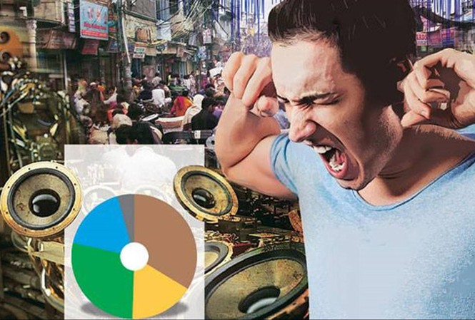 Ô nhiễm tiếng ồn: Sát thủ thầm lặng Tiếng ồn đô thị được xem là một sát thủ thầm lặng. Ảnh: India Today.