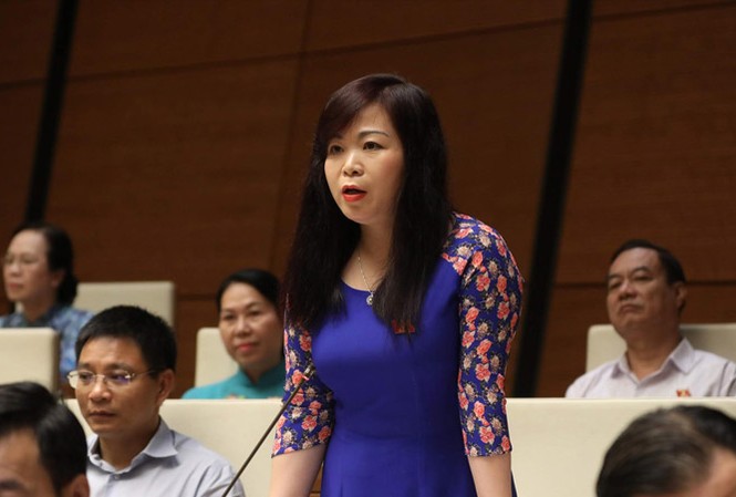 Giải ngân tốc độ 'rùa':Thu hồi vốn, làm rõ trách nhiệm cá nhân, đơn vị ĐBQH Vũ Thị Lưu Mai. Ảnh Như Ý.