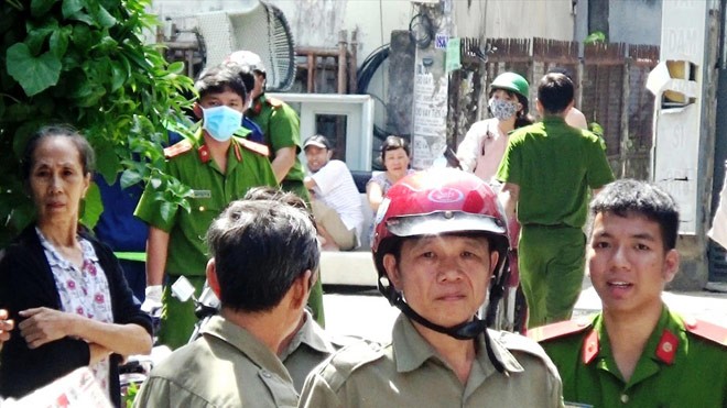 Nghi phạm 'giết người, phân xác' từng được gia đình nạn nhân cưu mang Hiện trường vụ việc.