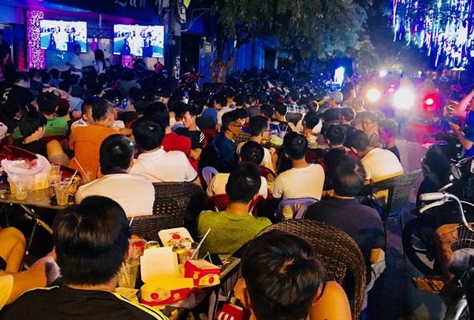 Nóng như cá độ World Cup Ảnh: PV.