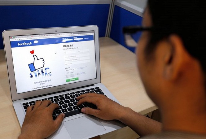 Mạng công sở không vào được Facebook do ngăn chặn mã độc Ảnh minh họa: Internet