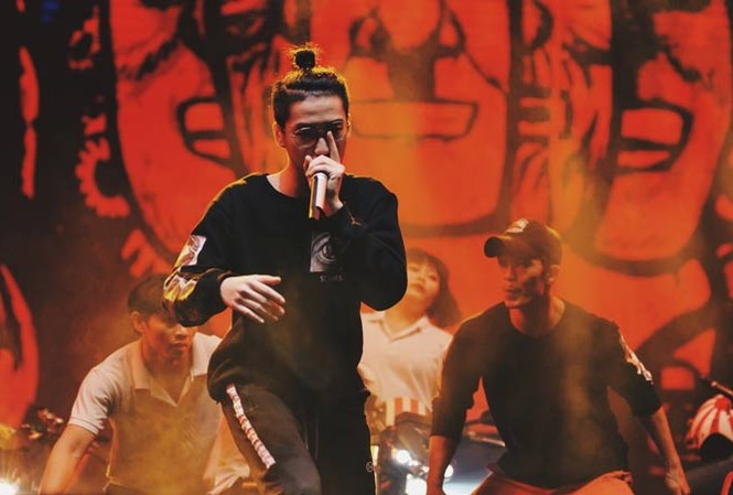 Beatboxer nổi tiếng thế giới nhờ cảm hứng từ tiếng Việt Trung trên sân khấu. Ảnh: Thuận Thu.