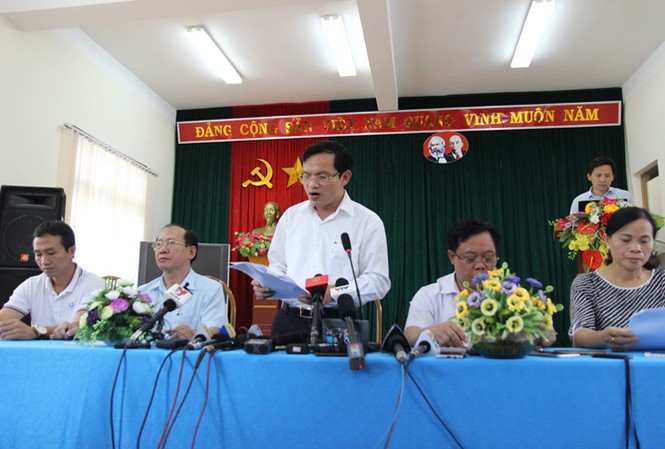 Thấy gì qua 41 thí sinh bị giảm điểm? Kết luận ban đầu cho thấy chưa xác minh được số lượng bài thi trắc nghiệm tại Sơn La bị can thiệp điểm. Ảnh: Nghiêm Huê.
