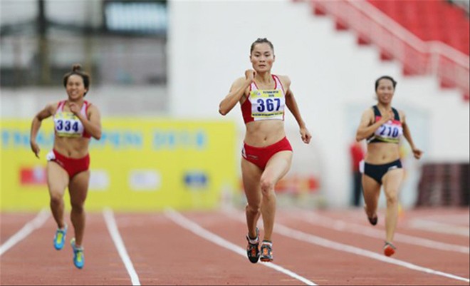 Ðiền kinh Việt Nam trước thềm ASIAD Quách Thị Lan không gặp nhiều khó khăn để chiến thắng tại giải đấu ở TPHCM Ảnh: Dũng Phương.