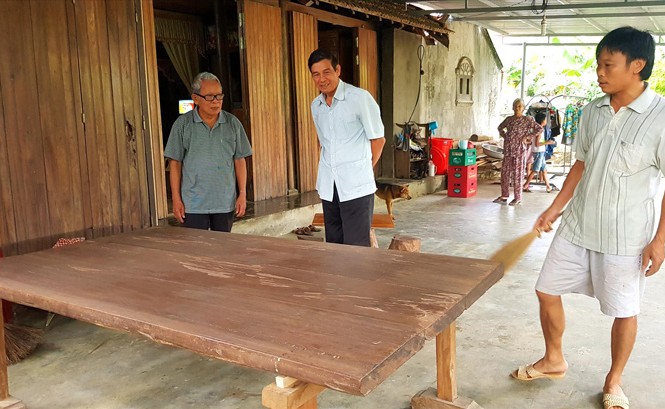 Phát hiện bộ phản vua Hàm Nghi sử dụng khi xuất bôn Bộ phản vẫn còn nguyên vẹn sau hơn 100 năm.