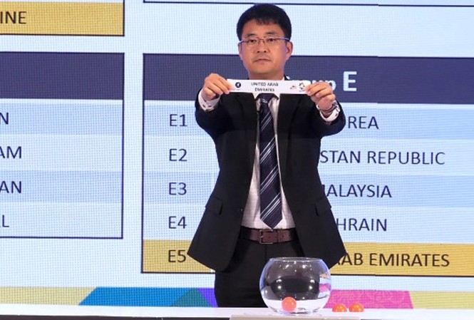 Bóng đá nam ASIAD 2018 lại điều chỉnh bảng đấu Bóng đá nam ASIAD 2018 3 lần bốc thăm chia bảng.