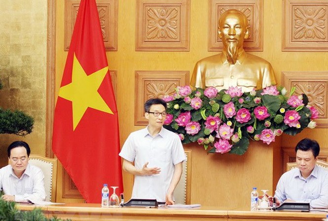 Chương trình - SGK phổ thông mới: Giáo viên dạy tích hợp, ở đâu? Phó Thủ tướng Vũ Ðức Ðam phát biểu tại cuộc họp. ẢNH: Ðình Nam.