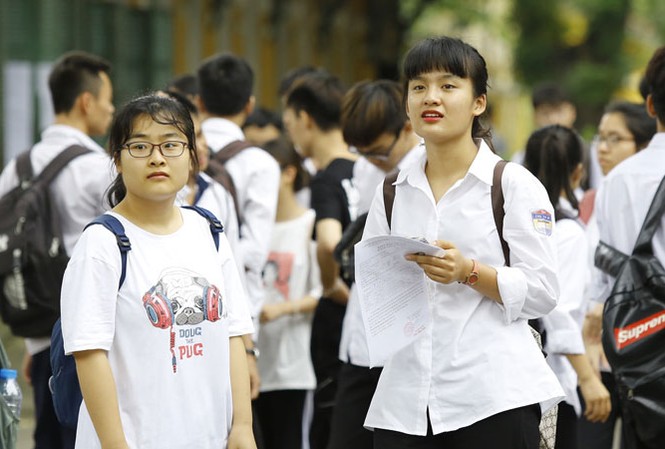 Sẽ hỗ trợ rà soát nếu các trường ÐH đề xuất Thí sinh Hà Nội tại Kỳ thi tốt nghiệp THPT Quốc gia 2018. Ảnh: Như Ý