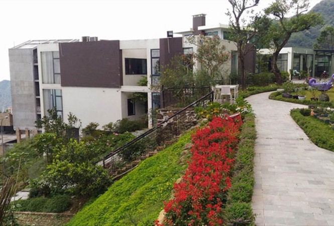'Ðóng băng' biệt thự Tam Ðảo của Trịnh Xuân Thanh Biệt thự trên khu đất rộng 3.400m2 tại Tam Ðảo (Vĩnh Phúc) của Trịnh Xuân Thanh.