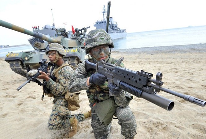 Mỹ đổ lỗi cho Trung Quốc Mỹ vẫn lấp lửng, nước đôi về chuyện tập trận chung với Hàn Quốc.