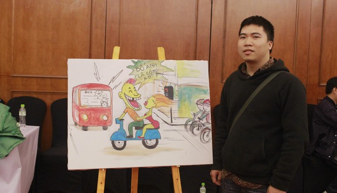 Tiếng cười châm biếm của người trẻ Nguyễn Tùng Dương với tác phẩm đoạt giải nhất “Bố anh là công an”