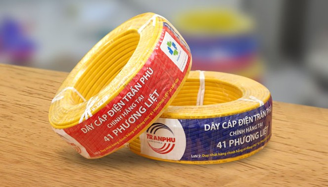 Dây điện Trần Phú thay “áo mới” Dây điện Trần Phú thay “áo mới”