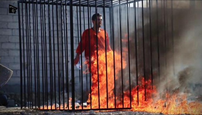 IS thiêu sống phi công, Jordan treo cổ 2 tử tù đáp trả Viên phi công Jordan bị IS thiêu sống. Ảnh: Muslim Issue