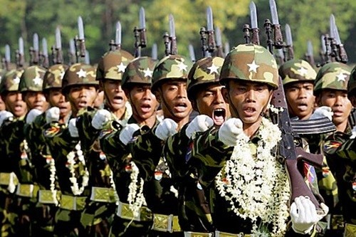 Đấu súng với phiến quân, gần 50 lính Myanmar tử trận Quân đội Myanmar