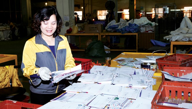 Dấu ấn TCty Bưu điện Việt Nam năm 2014 Dấu ấn TCty Bưu điện Việt Nam năm 2014