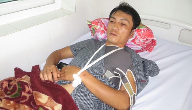 Tin mới vụ lâm tặc đánh bảo vệ rừng Anh Võ Anh Tuấn vẫn đang điều trị tại bệnh viện