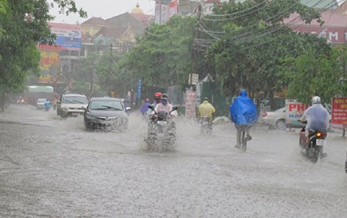 Bão số 4 không vào Việt Nam, cảnh báo Hà Nội có mưa dông Ảnh minh họa